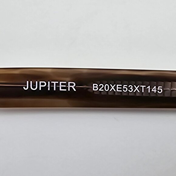 Ronin Eyewear Jupiter Matte Brown Stripe Frame Polarized Grey Lens Sunglasses main image 9
